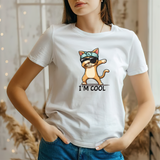I’m Cool – Funny Cat Attitude T-Shirt