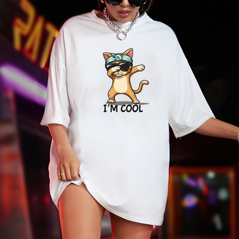 I’m Cool – Funny Cat Attitude T-Shirt